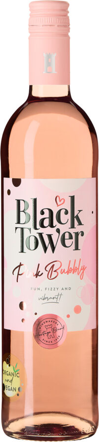 Black Tower Organic Pink Bubbly